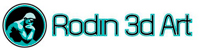 Rodin 3d Art